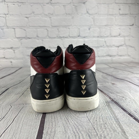 GUESS Men's BARI Colorblock Logo High-Top Sneakers Sz 9 - Picture 5 of 9